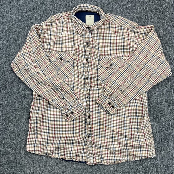 RedHead Gorpcore Plaid Flannel Button Down Shirt XL Multicolor Cotton Workwear — photo 2